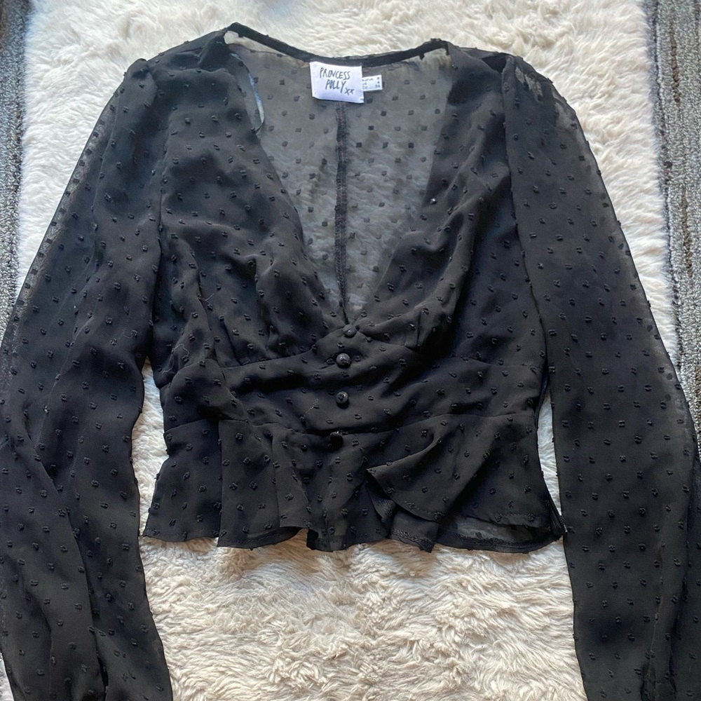 Long sleeve princess Polly top